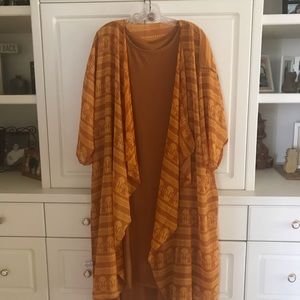 LuLaRoe Carly Dress and Shirley Cardigan